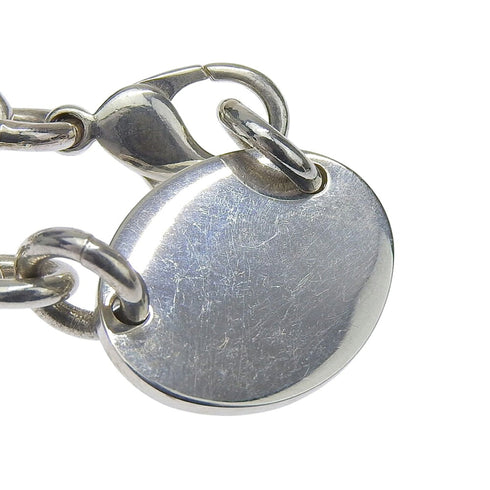 Pendant Necklace Sterling Silver Oval