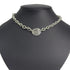Pendant Necklace Sterling Silver Oval