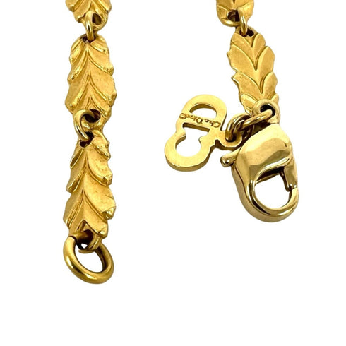 Vintage Leaf Bracelet Gold