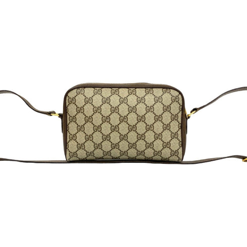 Vintage Web Crossbody Bag GG Coated Canvas Small