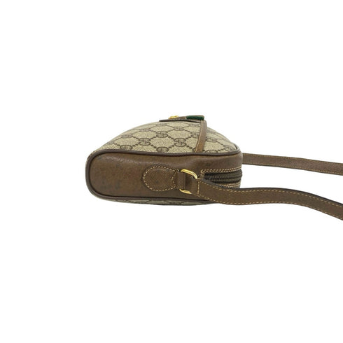 Vintage Web Crossbody Bag GG Coated Canvas Small