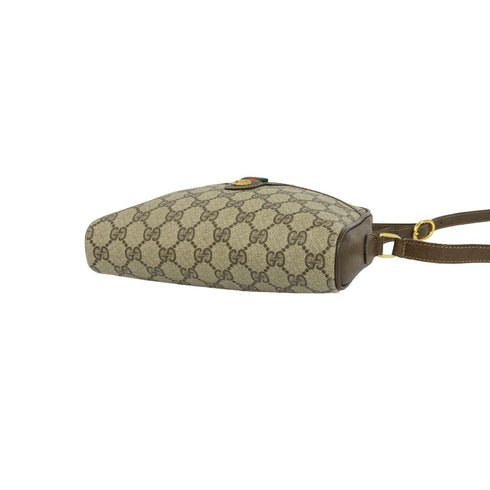 Vintage Web Crossbody Bag GG Coated Canvas Small