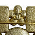 CC Logo Brooch Gold-Tone Metal
