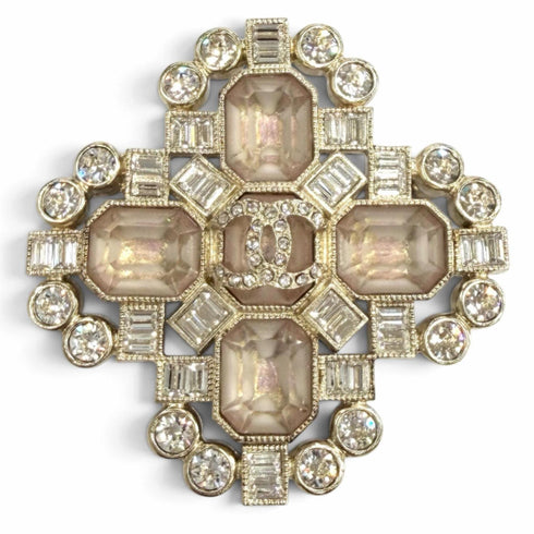 CC Logo Brooch Sterling Silver