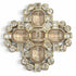 CC Logo Brooch Sterling Silver