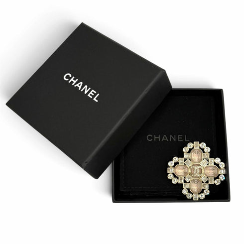 CC Logo Brooch Sterling Silver