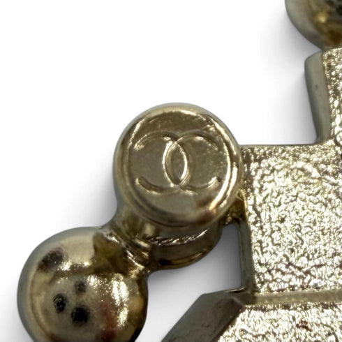 CC Logo Brooch Sterling Silver