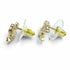 CC Logo Earrings Metal Gold-Tone Metal