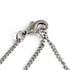 CC Logo Pendant Necklace Sterling Silver