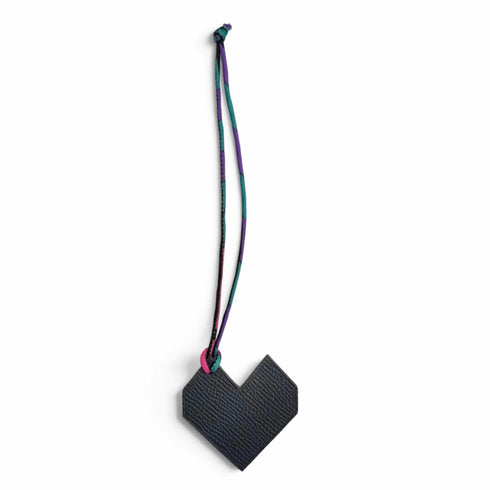 Petit H Charm Navy and Red Leather Handbag Charm