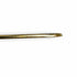 CC Logo Brooch Gold-Tone Metal