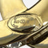 CC Logo Brooch Gold-Tone Metal