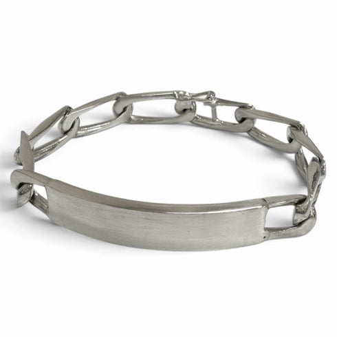Vintage ID Bracelet Sterling Silver
