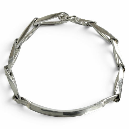 Vintage ID Bracelet Sterling Silver