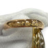 Vendome Louis Cartier Band Ring 18K Tricolor Gold