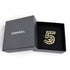 CC Logo Brooch Gold-Tone Metal