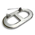 Brooch Leather and Silver