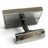 Wood and Silver Cufflinks Bracelet