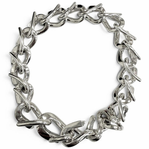 Forge Bracelet Sterling Silver Medium