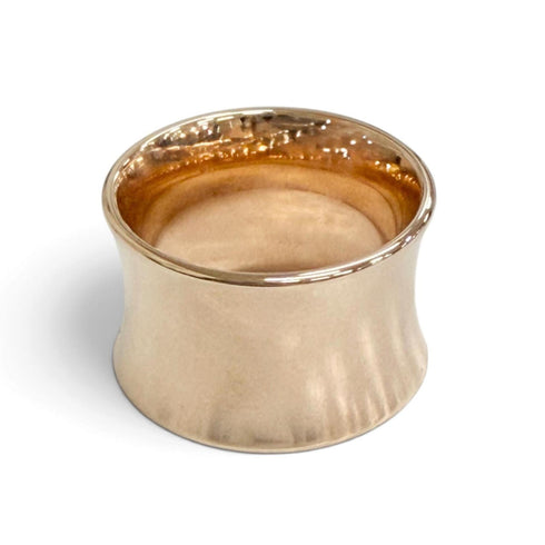 Ring Metal Gold Tone