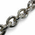 Round Link Necklace Sterling Silver