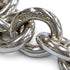 Round Link Necklace Sterling Silver