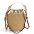 Woody Basket Tote Woven Raffia Small