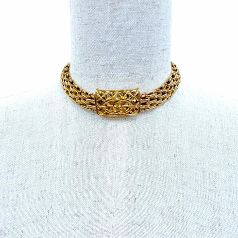 CC Logo Necklace Metal