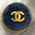 CC Logo Clip-On Earrings Gold-Tone Metal Gold-Tone Metal