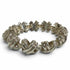 Vintage Signature Link X Motif Bracelet Sterling Silver