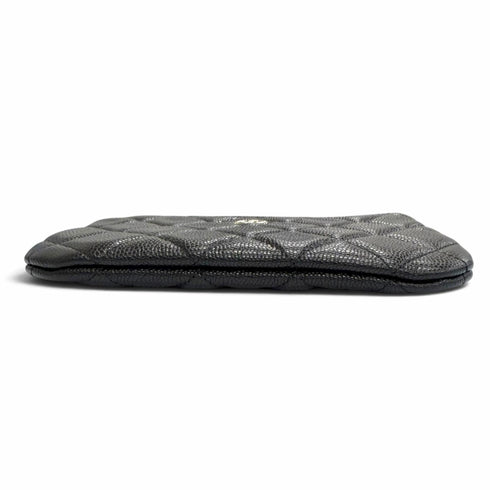 O Case Clutch Quilted Caviar Mini