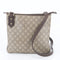 Flat Messenger Bag GG Coated Canvas Small