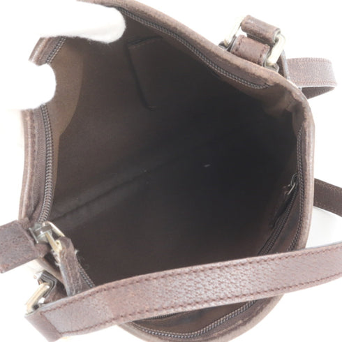 Flat Messenger Bag GG Coated Canvas Small