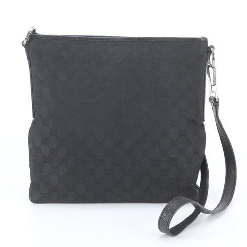 Front Pocket Web Messenger GG Canvas Medium