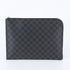 Zip Around Pochette Jour Damier Graphite GM