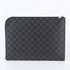 Zip Around Pochette Jour Damier Graphite GM