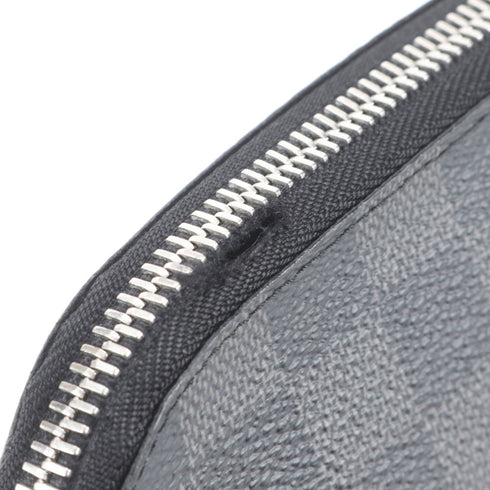 Zip Around Pochette Jour Damier Graphite GM