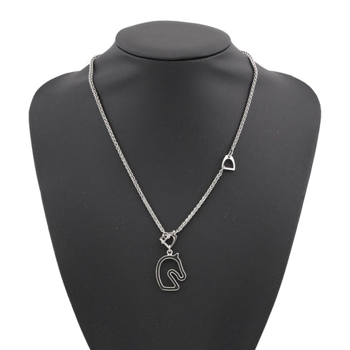 Kara Pendant Necklace Gold Small
