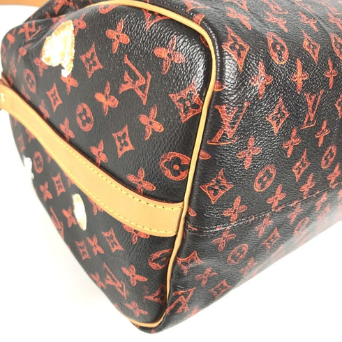 Speedy Bandouliere Bag Limited Edition Grace Coddington Catogram Canvas 30