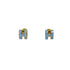 Pop H Earrings Gold-Tone Metal Gold-Tone Metal