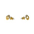 Pop H Earrings Gold-Tone Metal Gold-Tone Metal