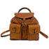 Vintage Bamboo Backpack Leather Medium