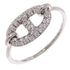 Ring 18K White Gold with Diamond Mini