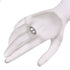 Ring 18K White Gold with Diamond Mini