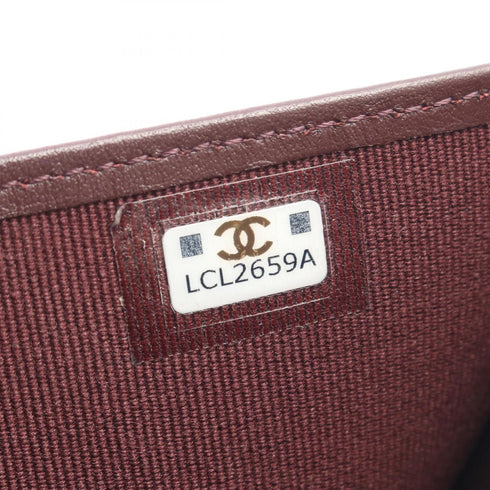 CC Compact Classic Flap Wallet Quilted Caviar
