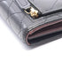 CC Compact Classic Flap Wallet Quilted Caviar