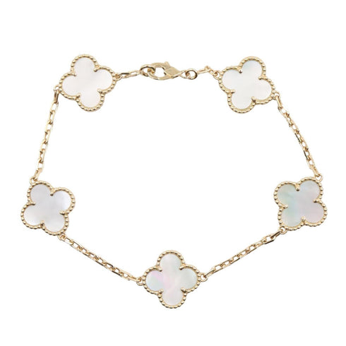 Vintage Alhambra Bracelet 18K Yellow Gold