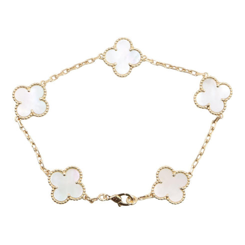 Vintage Alhambra Bracelet 18K Yellow Gold