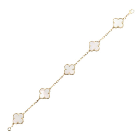 Vintage Alhambra Bracelet 18K Yellow Gold