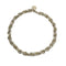 Vintage Bracelet Sterling Silver and 18K Yellow Gold